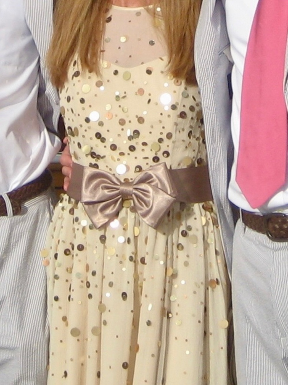 Gold Sequin Dress